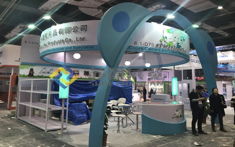 上海寵物展—金達(dá)裕展臺搭建設(shè)計